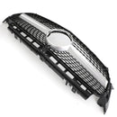 2016-2019 Mercedes Benz E-Class W213 E200 E250 E300 E400 E43 Sedan Sports Grill Diamond Silver Front Grille-6