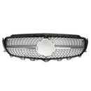 2017-2018 Mercedes Benz E-Class E400 E43 Sedan Sports Grill Diamond Silver Front Grille-7