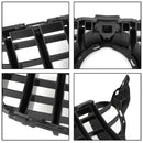 Mercedes-Benz Clase C (2019-2021) W205 Parrilla negra estilo GTR para C205, A205, C200/250/300/200d/C43 con cámara-5