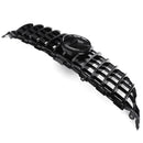 Mercedes Benz Classe C 2015-2018 W205 Grille de pare-chocs avant de remplacement de style GTR pour C205 A205 C200/250/300/350/C43, grille noire-9