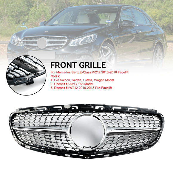 Mercedes-Benz E-Klasse (2013–2016) W212 Frontstoßstange mit neuem Kühlergrill in Diamantform