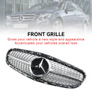 2013-2016 Mercedes Benz E-Class W212 Facelift Front Bumper Grill Diamond Grille-4