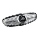 2013-2016 Mercedes Benz E-Class W212 Facelift Front Bumper Grill Diamond Grille-13