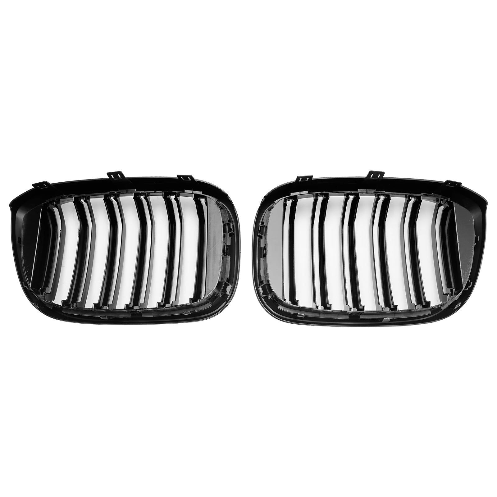 BMW X4 G02 X3 G01 G08 2018-2021 Gloss Black Front Kidney Grille Mesh Grill