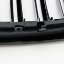 BMW X4 G02 X3 G01 G08 2018-2021 Parrilla de malla frontal negra brillante-23