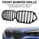 2020-2022 BMW X-Series X6 G06 xDrive40i, xDrive30d, M50i, M50d (avec trou pour caméra) Grille de pare-chocs avant générique-3