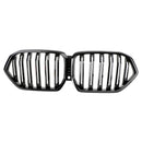 2020-2022 BMW X-Series X6 G06 xDrive40i, xDrive30d, M50i, M50d (avec trou pour caméra) Grille de pare-chocs avant générique-4