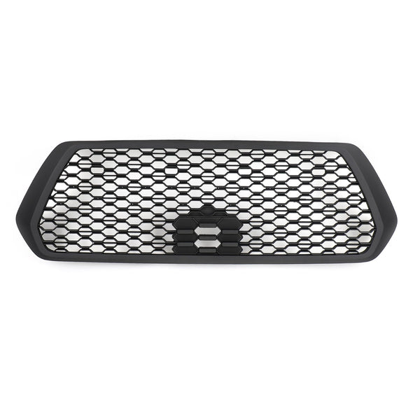Toyota Tacoma TRD PRO 2016-2023 Front Bumper Hood Grill Replacement Matte Black Grille