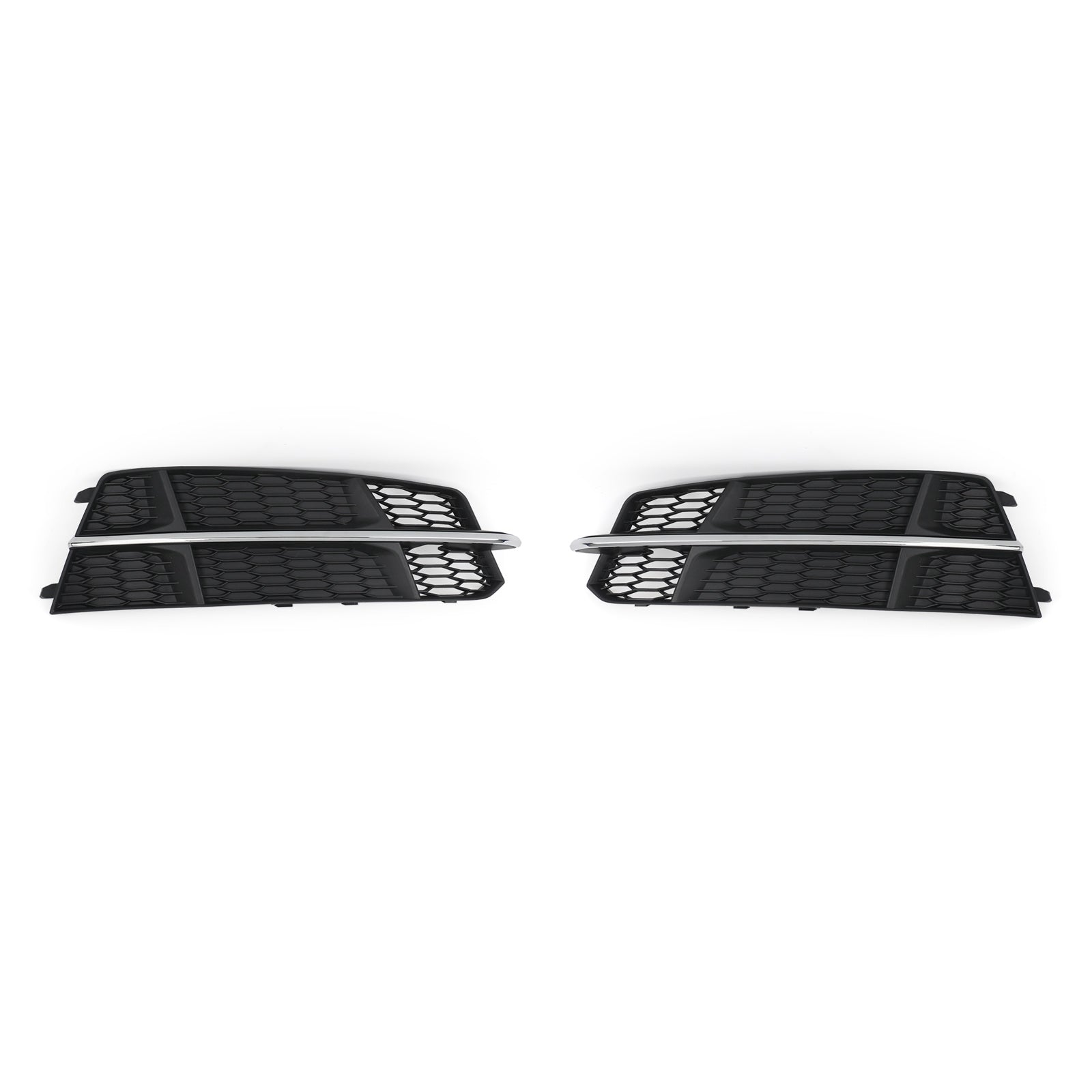 Audi A6 C7 S-Line Stoßstange 2016–2018, vordere Stoßstange, unterer Grill, mattschwarz, 4G0807681AN, 4G0807682AN, generisch