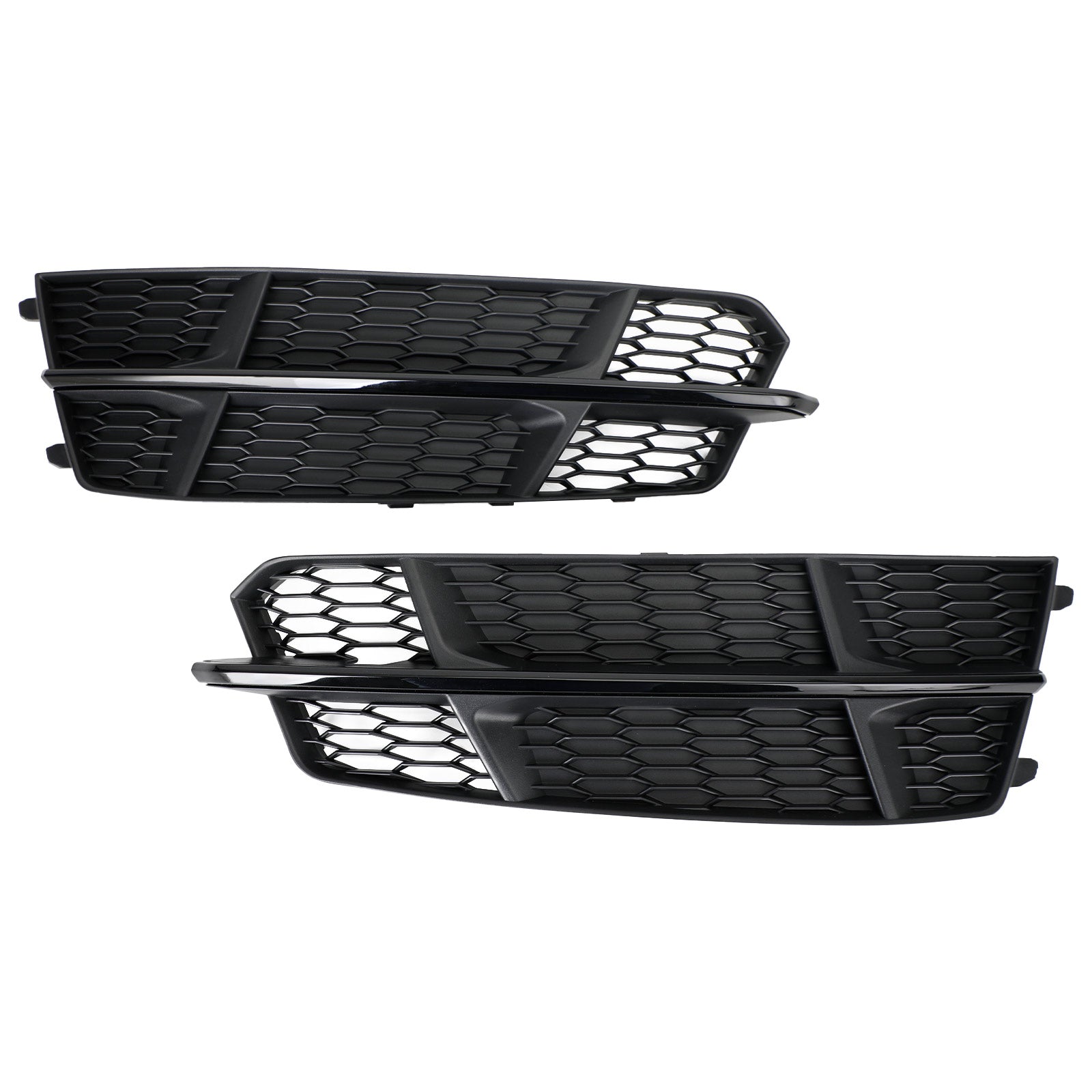 Audi A6 C7 S-Line Stoßstange 2016–2018, vordere Stoßstange, unterer Grill, mattschwarz, 4G0807681AN, 4G0807682AN, generisch