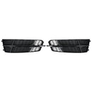 2017-2018 Audi A6 C7 Standard Lower Black Grille Front Bumper Fog Light Cover Grill 4G0807681AN 4G0807682AN-15