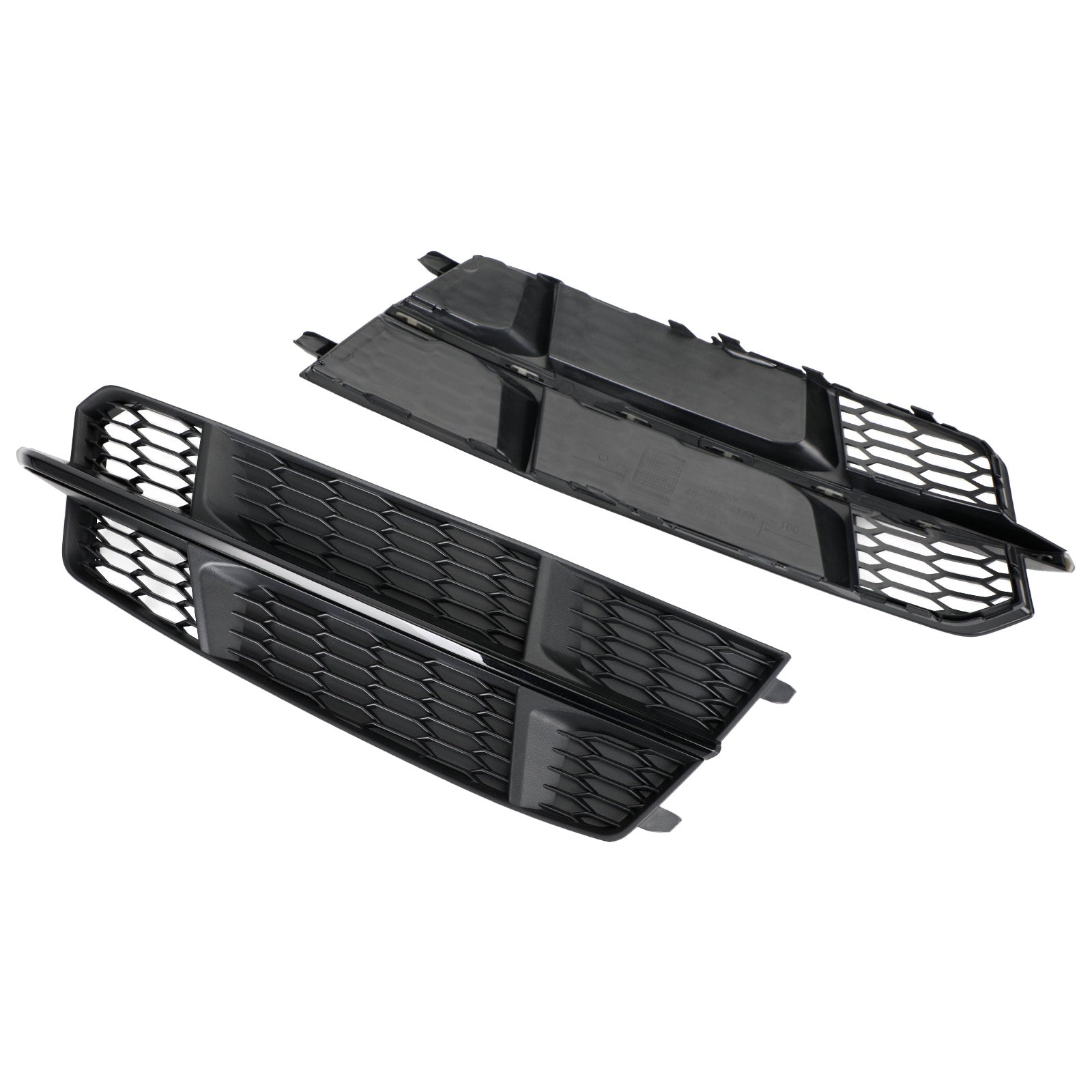 Audi A6 C7 S-Line Stoßstange 2016–2018, vordere Stoßstange, unterer Grill, mattschwarz, 4G0807681AN, 4G0807682AN, generisch