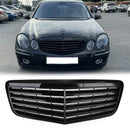 2007-2009 Mercedes Benz E-Class W211 E350 E500 E63 Front Bumper Grille Gloss Black Grill-1