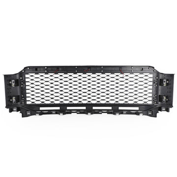 Calandre de style Ford F150 Raptor 2021 – 2023, pare-chocs avant noir avec/LED<rampe>trou de caméra avec lettre FORD - 0