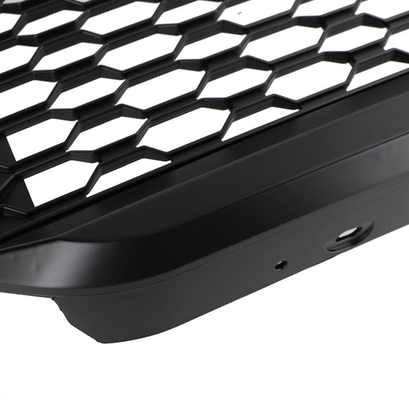 2021–2023 Ford F150 Raptor Style Grille Frontstoßstange Schwarzer Grill MIT/LED<rAMP>Kameraloch mit FORD-Buchstaben