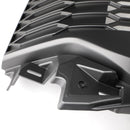 Ford F150 2021 2022 2023 Parrilla estilo Raptor Parachoques delantero Parrilla negra mate en forma de panal con luz LED-7