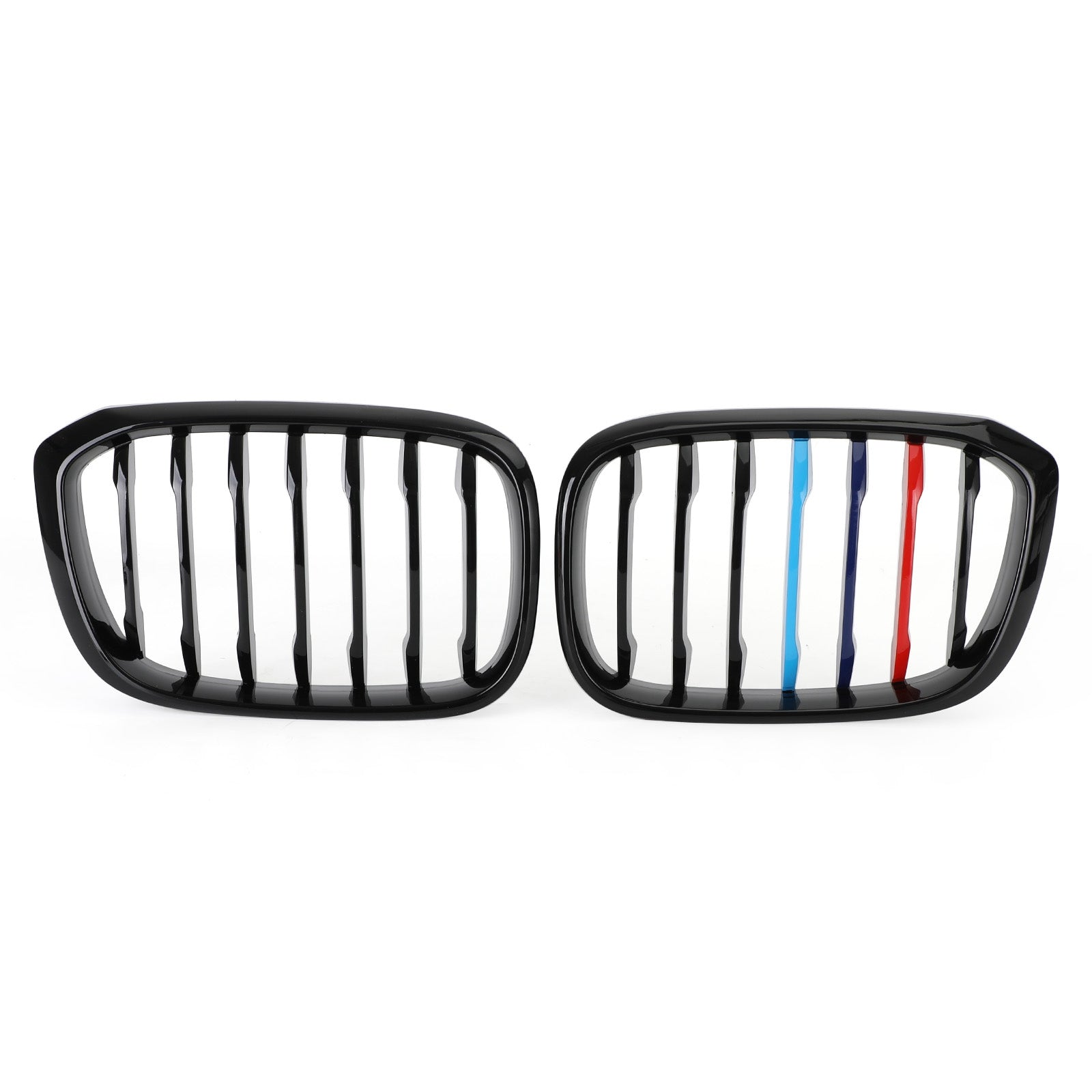 Parrilla de riñón M-Color para BMW X3 G01 xDrive30i/xDrive20d/xDrive30d/xDrive30e/M40i 2018-2021