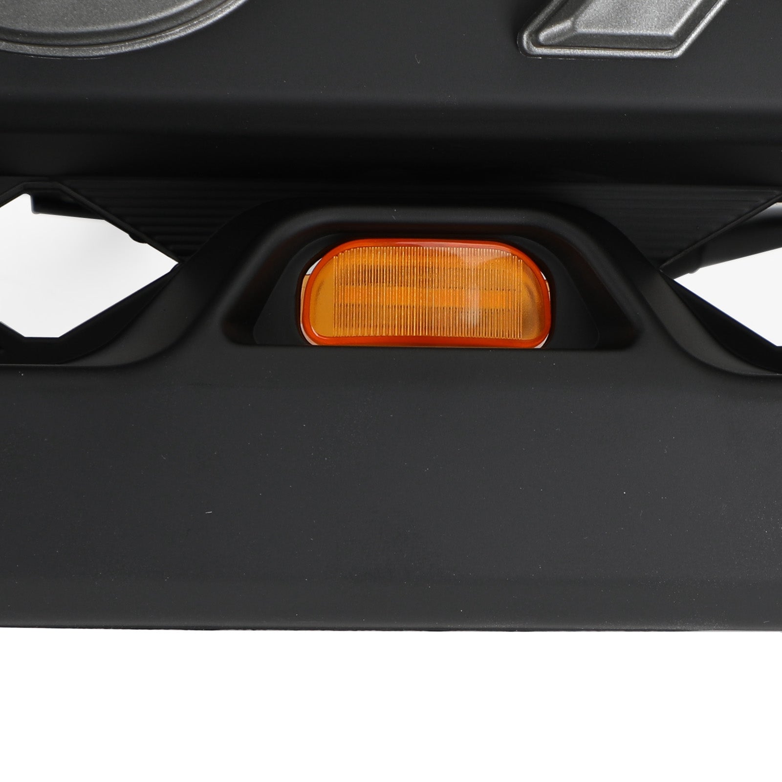 Parrilla delantera estilo Pro Style TRD para Toyota 4Runner 2010-2013, color negro mate, con luz LED