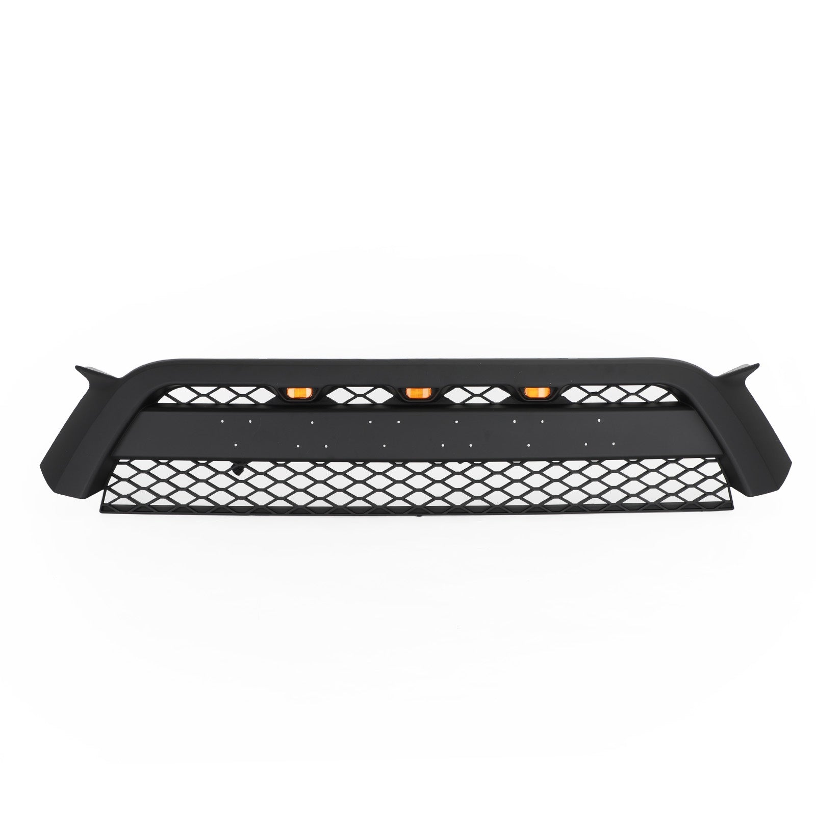 Grille de pare-chocs avant de remplacement de style TRD Pro pour Toyota 4Runner 2010-2013 Grille noire mate