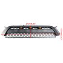 2010-2013 Toyota 4Runner TRD Pro Style Front Bumper Grill Matte Black Grille W/ LED Light-2