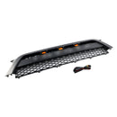 2010-2013 Toyota 4Runner TRD Pro Style Front Bumper Grill Matte Black Grille W/ LED Light-12