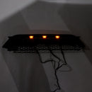 2010-2013 Toyota 4Runner TRD Pro Style Front Bumper Grill Matte Black Grille W/ LED Light & TOYOTA Letter-7