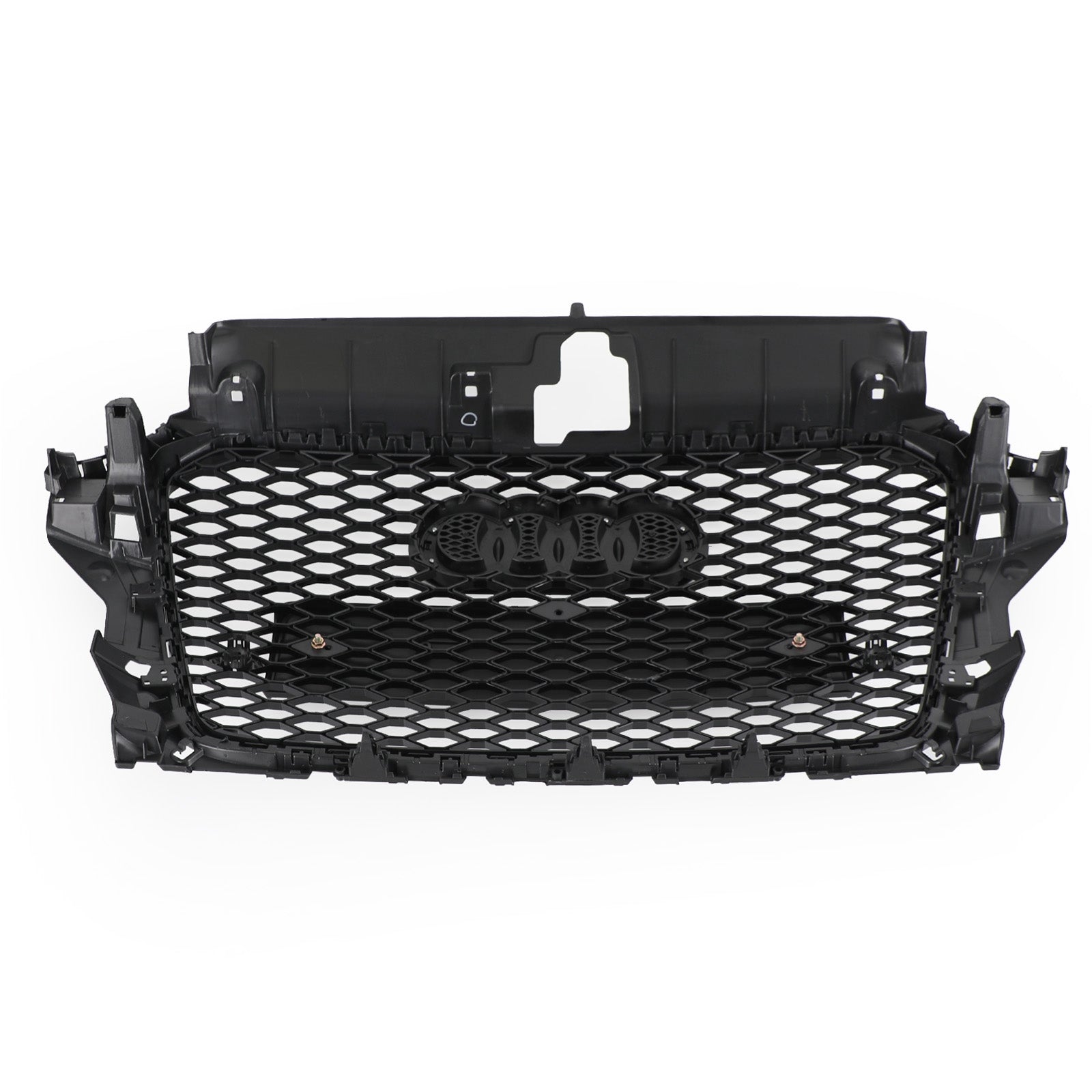 Audi 2013-2016 A3 S3 Grill Replacement RS3 Style Front Hood Honeycomb Bumper Black Grille