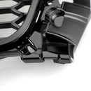 Audi A3 / A3 Sline / S3 2013-2016 Front Grill Air Intake Radiator Glossy Black RS Honeycomb Bumper Grille With Rings Emblem-21