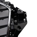 2013-2016 Audi A3/ A3 Sline/ S3 Front Bumper Grille Chrome Black Mesh Slat Grill W/ Ring Emblem-7