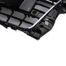 2013-2016 Audi A3/ A3 Sline/ S3 Front Bumper Grille Chrome Black Mesh Slat Grill W/ Ring Emblem-8