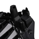 2013-2016 Audi A3/ A3 Sline/ S3 Front Bumper Grille Chrome Black Mesh Slat Grill W/ Ring Emblem-9