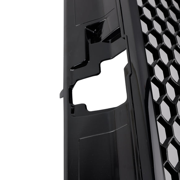 2013-2016 Audi A3/S3 RS3 Style capot avant nid d'abeille pare-chocs grille de remplacement noir avec/trou ACC