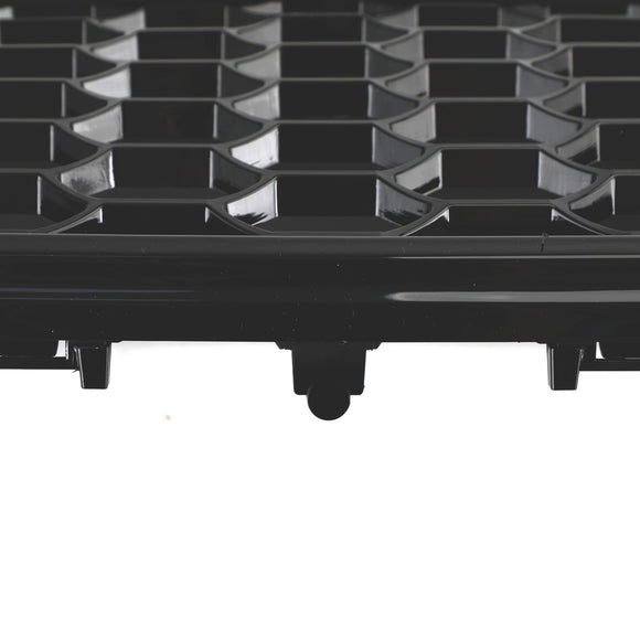 Griglia nera sostitutiva per griglia sportiva a nido d'ape con cappuccio stile Audi A5/S5 B8 RS5 2008-2012