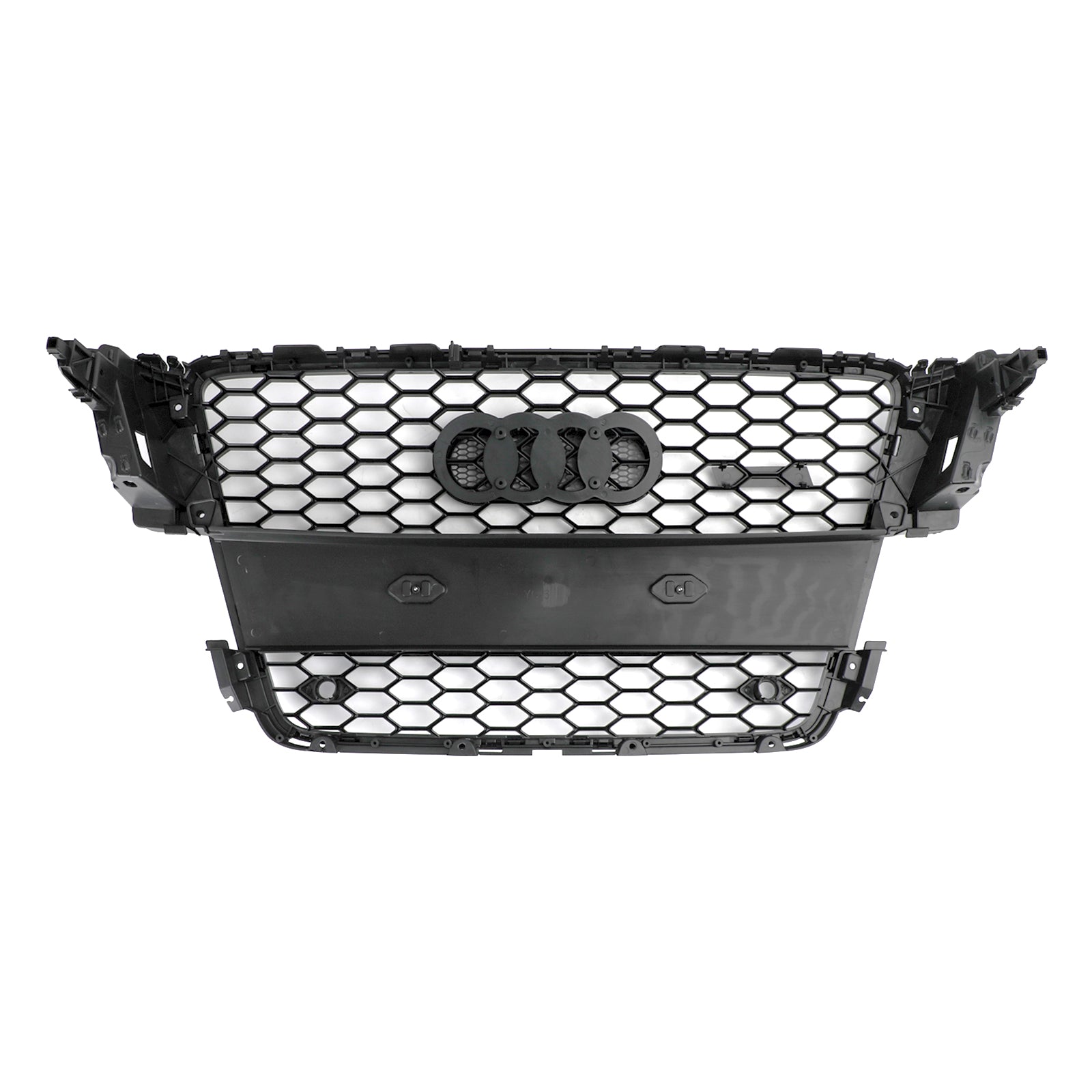 Audi A5/ A5 Sline/ S5 B8 2008-2012 Honeycomb Glossy Black Grille RS5 Sport Front Bumper Grill