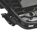 Audi 2008-2012 B8 A5/A5 Sline/S5 calandre RS5 en nid d'abeille maille hexagonale noire brillante avec emblème en anneau-13