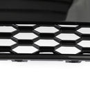 Rejilla estilo panal deportivo para Audi A7/A7 S Line/S7 RS7 2010-2015, rejilla negra brillante-6
