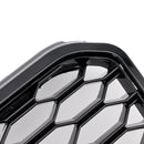 2010-2015 Audi A7/A7 S Line/S7 RS7 Stijl Grille Honingraat Sport Voorbumper Glanzend Zwart Grille-6