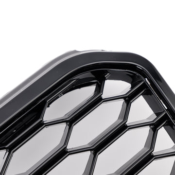 Audi A7 S7 2010-2015 Grill Replacement RS7 Style Honeycomb Sport Mesh Hex Black Grille - 0