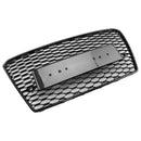 2010-2015 Audi A7/A7 S Line/S7 RS7 Stijl Grille Honingraat Sport Voorbumper Glanzend Zwart Grille-9