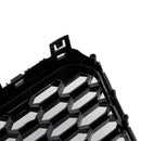 2010-2015  Audi A7/ A7 Sline/ S7 RS7 Style Grill Front Bumper Honeycomb Mesh Sport Black Grille W/ Ring Emblem + Quattro-7