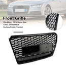 Audi A7 S7 2010-2015 Grill Replacement RS7 Style Honeycomb Sport Mesh Hex Black Grille-18