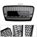 Audi A7/S7 Waben-Frontgrill 2010–2015, oberes Stoßstangennetz, schwarzes Ersatzgitter im RS-Stil-13