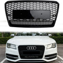 2010-2015 Audi A7/A7 Sline/S7 RS7 Quattro Style Grill pare-chocs avant en nid d'abeille maille Sport calandre noire-3