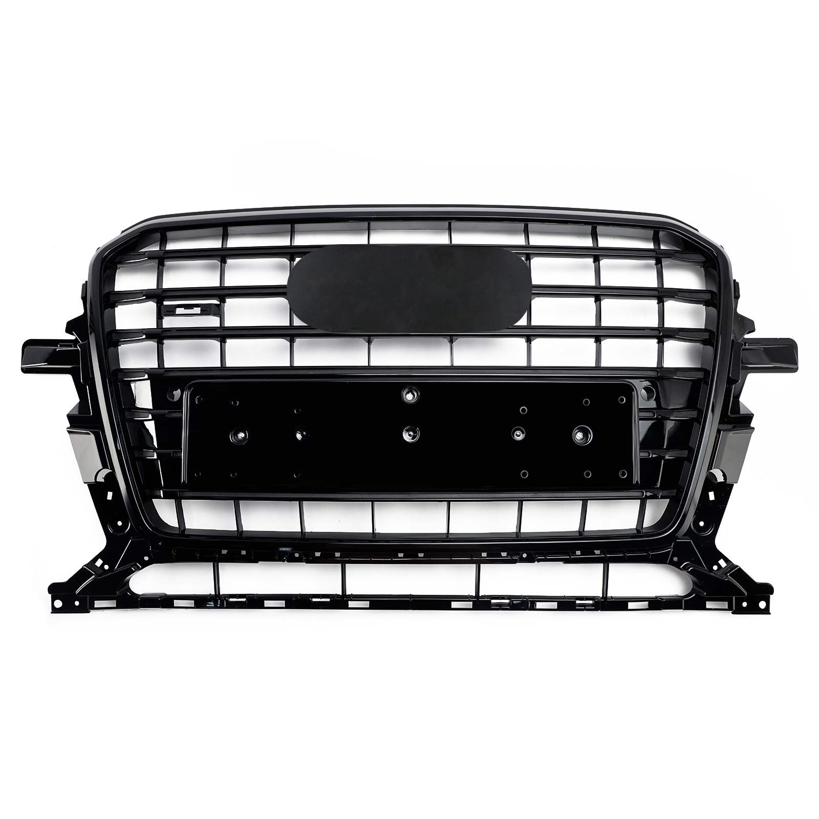 Audi Q5 SQ5 2013-2017 Parrilla de rejilla horizontal estilo RSQ5 negra