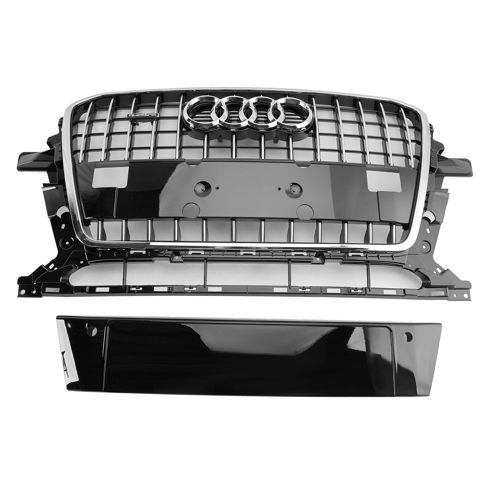 Rejilla de repuesto para parachoques delantero estilo parrilla Audi Q5 SQ5 8R RSQ5/SQ5/Q5 2013-2017