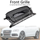 Audi 2013-2017 Q5 SQ5 RSQ5 Style Honeycomb Mesh Sport Hex Grille Gloss Black Grill-3
