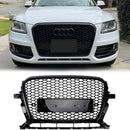 Audi 2013-2017 Q5 SQ5 RSQ5 Style Honeycomb Mesh Sport Hex Säleikkö Kiiltävä Musta Grill-1