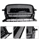 RSQ5 Honeycomb Style Grille For Audi Q5 / SQ5 2013-2017 Front Bumper Replacement Black Grill-9