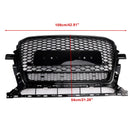 2013-2017 Audi Q5/Q5 Sline/SQ5 hunajakenno etusäleikkö ylempi puskuri musta verkkokorvaus RS Quattro Style Grill-3