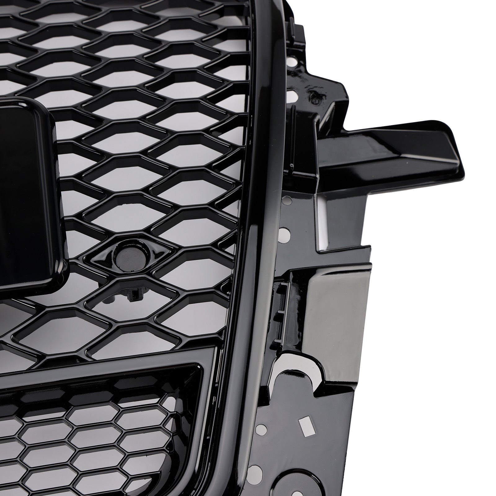 Audi Q5 SQ5 2013-2017 Parrilla de parachoques delantero de panal estilo RSQ5 negro brillante